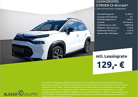 Citroën C3 Aircross PureTech 110 S&S Shine