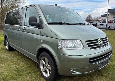 VW T5 Caravelle Volkswagen Comfortline lang TDI,2xKlima,Stdhzg