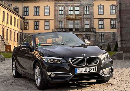 BMW 220i Cabrio Luxury Leder LED TÜV/Service neu