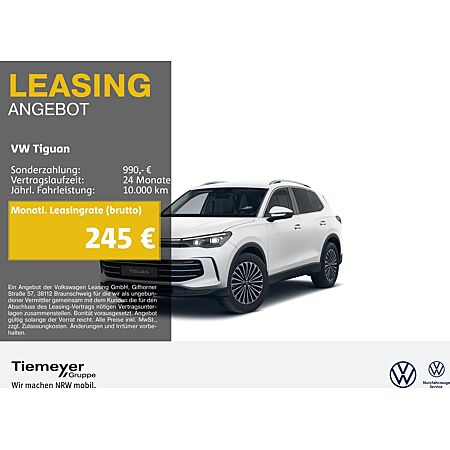 VW Tiguan leasen