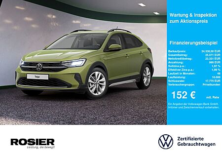 VW Taigo Volkswagen Life 1,5 l TSI DSG LED NAVI SPURH. SHZ PDC