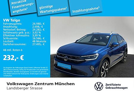 VW Taigo Volkswagen 1.5 TSI Style AHK ACC IQ.Light Navi RearVi