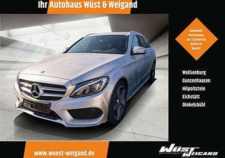 Mercedes-Benz C 400 T 4M AMG Navi+Totw.+LED-Hi+Burmester+Color