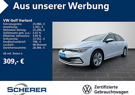 VW Golf Volkswagen Variant Life 1.5 NAVI KAMERA SHZ LED PDC