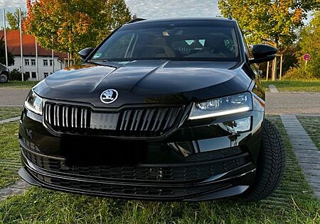 Skoda Karoq gebraucht kaufen Skoda Karoq 2.0l TSI DSG 4x4 SPORTLINE SPORTLINE