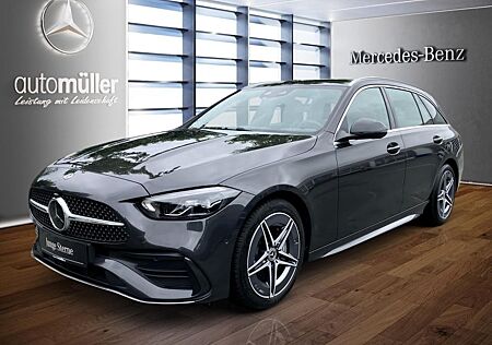 Mercedes-Benz C 220 d T AMG+AHK+FAHRASSISTEN+EASYP+TOTW+KAMERA