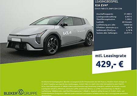 Kia EV4 81 FWD GTL DWP COM CON