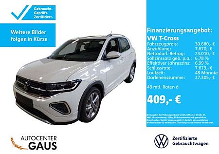 VW T-Cross Volkswagen R-Line 1.5 TSI DSG*IQ.Light*AHK*ACC