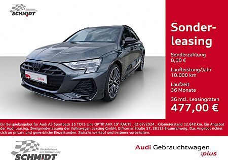 Audi A3 Sportback 35 TDI S Line OPTIK AHK 19" RAUTE
