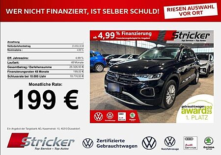 VW T-Roc Volkswagen Life 2.0TDI 199,-ohne Anzahlung Navi Trave