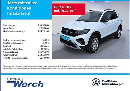 VW T-Cross Volkswagen 1.0 TSI Goal AHK+ACC+SHZ+APP