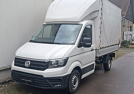 VW Crafter Volkswagen Pritsche Pritsche 35 mittellang Koffer