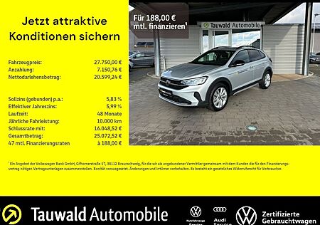 VW Taigo Volkswagen 1.0 TSI DSG GOAL AHK/GJR/KAMERA