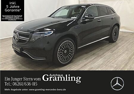 Mercedes-Benz EQC 400 4M AMG Dist*SHD*AHK*Sitzklima*HUD*Memory
