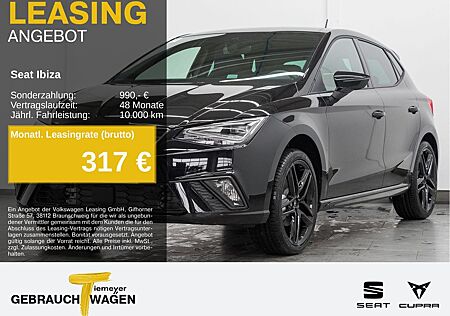 Seat Ibiza 1.0 TSI DSG FR BLACK EDITION REAR VIEW NAV