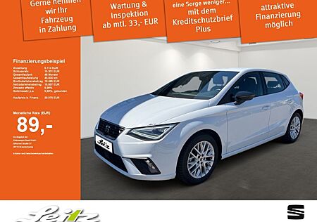 Seat Ibiza 1.0 TSI FR LED. Navi. Einparkhilfe. Rückfa