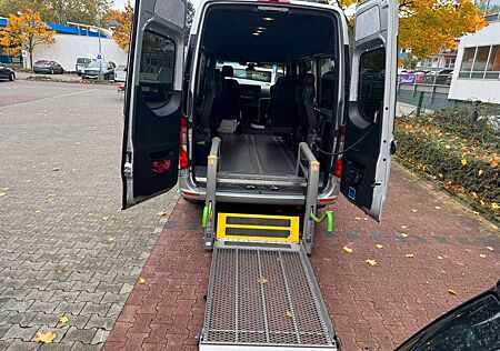 Mercedes-Benz Sprinter gebraucht kaufen Mercedes-Benz Sprinter 314 cdi Lang/9 Sitze/Rampe/2x Klima