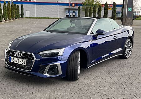 Audi A5 45 TFSI S tronic quattro Cabr. S line, Lede