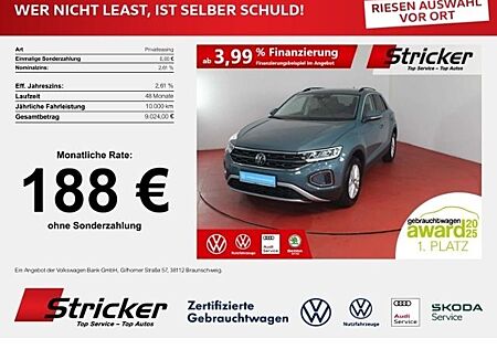VW T-Roc Volkswagen Life 1.0 TSI 189,-ohne Anzahlung Navi Sitz