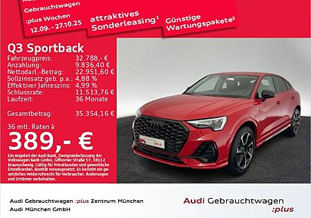 Audi Q3 Sportback 35 TFSI S tronic S line Virtual/Nav