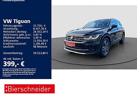 VW Tiguan Volkswagen 2.0 TDI DSG Elegance 19 AHK MATRIX ACC