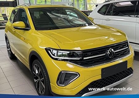 VW T-Cross Volkswagen 1.5 TSI R-Line AHK-abnehmbar Navi digita