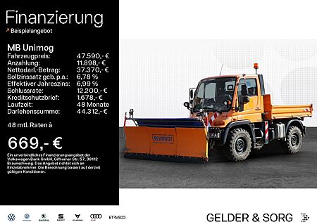 Mercedes-Benz Unimog U 300 4x4 Zapfwelle*Schneeschild*Kipper*