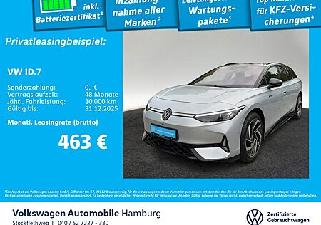 VW ID.7 Volkswagen Tourer 4Motion AHK Navi Panorama Wärmepumpe