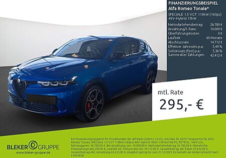 Alfa Romeo Tonale SPECIALE 1.5 VGT 118kW (160ps) 48V-Hybri