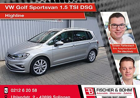 VW Golf Sportsvan Volkswagen 1.5 TSI DSG Highline