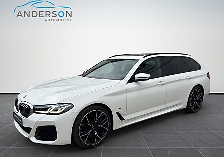 BMW 540D XDRIVE M SPORT LASER 360° AHK HUD H&K BROWN