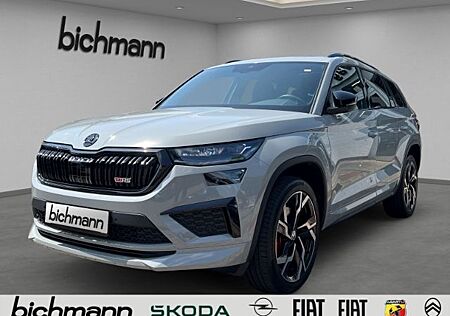 Skoda Kodiaq RS 4x4 Stahl-Grau 7 Si Pano RFK Cli3