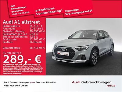 Audi A1 allstreet 35 TFSI S tronic S line Navi+/LED