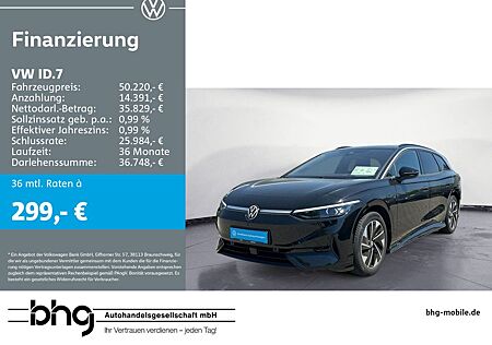 VW ID.7 Volkswagen Tourer Pro UPE 69.035,- 0,25 % Dienstwagenv