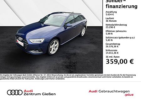 Audi A4 Avant 40 TDI advanced black AHK Bussinespaket