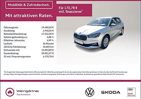 Skoda Fabia 1.0 TSI Selection, Chrom, Vorbereitung AHK