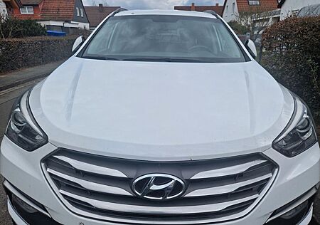 Hyundai Santa Fe blue 2.2 CRDi Style 4WD Automatik Style