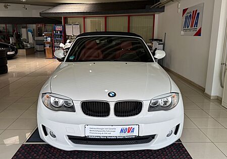 BMW 118i Cabrio*WENIG KM*LEDER-ROT*S-HFT*TÜV NEU*TOP