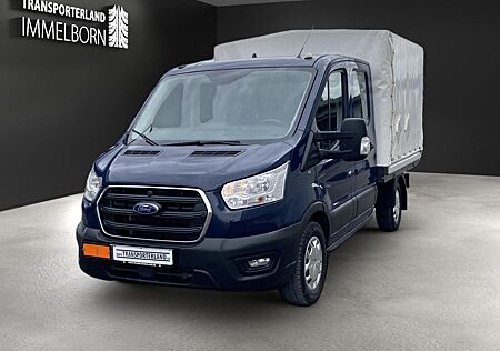 Ford Transit Pritsche 350 L3 Doka 4x4 7-Sitze+Klima+