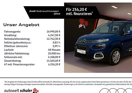 Citroën Berlingo 1.2 PureTech Feel XL AHK RFK Navi SHZ T