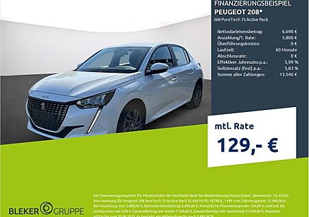 Peugeot 208 PureTech 75 Active Pack