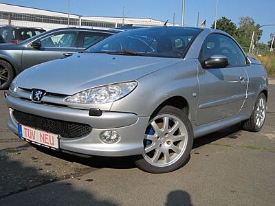 Peugeot 206 Cabriolet CC Platinum TÜV SERVICE NEU KAMERA