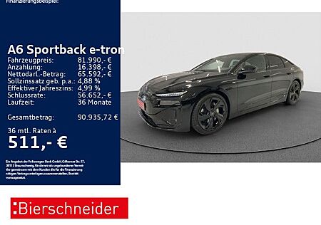 Audi A6 e-tron Sportback performance 2x S line 21 AHK