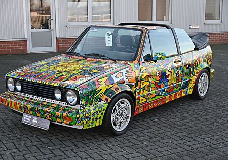 VW Golf Volkswagen I Cabrio 1.8*KUNSTWERK*MICHAEL FISCHER ART*