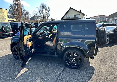 Land Rover Defender 90 V8 *Black Pack Leder Tan Ebony ACC