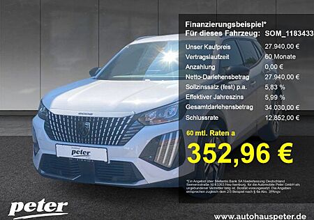 Peugeot 2008 Allure 100 +Navi+Grip-Control+LED+SHZ+