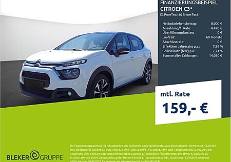 Citroën C3 PureTech 82 Shine Pack
