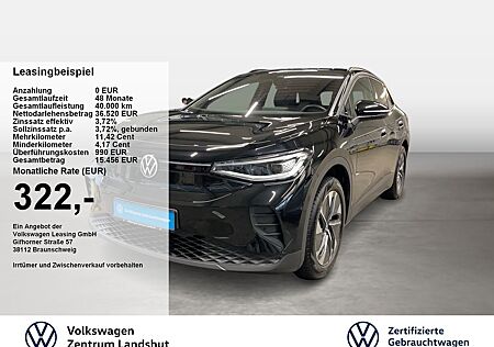 VW ID.4 Volkswagen Pro ACC AUT Akustikglas Fernlichtass. LED
