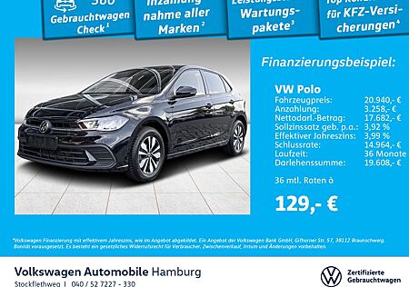 VW Polo Volkswagen 1.0 TSI Move DSG AHK Navi Kamera IQ.Drive