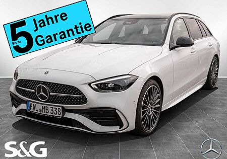 Mercedes-Benz C 220 d T AMG MBUX+360°+DIG-LED+Pano+AHK+Distron